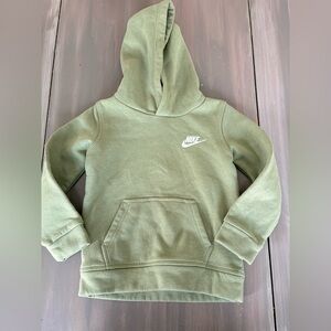 Nike Kids Olive Green Hoodie